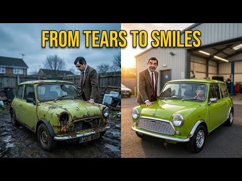 “I Restored Mr. Bean’s Abandoned Car After 20 Years #unitedstates #beans #car #asmr #repair #viral