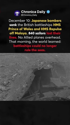 When Battleships Became Obsolete - 1941