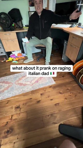 Prank on Raging Italian Dad: A Hilarious Moment