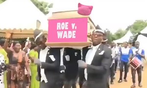 9.8K views · 696 reactions | Dancing pallbearers say goodbye to Roe V. Wade | Democrats are Communists Memes | Facebook
