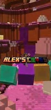 Nathan's Mod Review #3: Alex's Caves 🍬 | #minecraft #minecraftshorts #minecraftmods #review