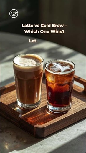 Latte vs Cold Brew Taste Test!