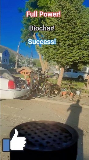 Hillbilly Pyromaniac makes the cleanest woodgas ever with 30% biochar yields in a TLUD gasifer