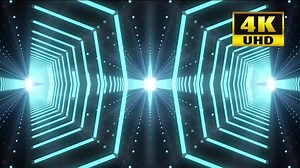 Vj Light Corridor Loop Pack 4k