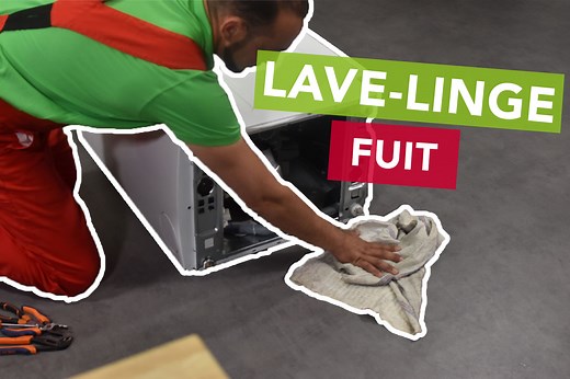 Pourquoi la machine à laver fuit ? - SOS Accessoire
