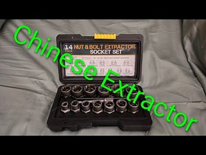 Chinese Extractor Socket Set