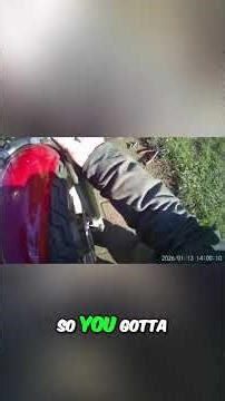 Motorcycle Repair: Tricky Speedometer Cable Installation #shorts