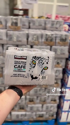 Nuevo Cold Brew de Café Colombiano en Latas en Costco México