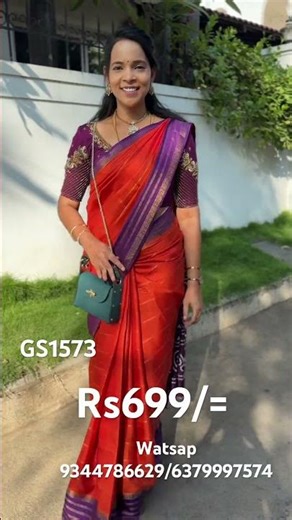 Semi Uppada Crepe silk Saree@699/=