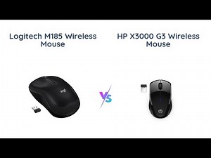 🖱️ Logitech M185 vs HP X3000 G3 Wireless Mouse: Which is Better? 🤔