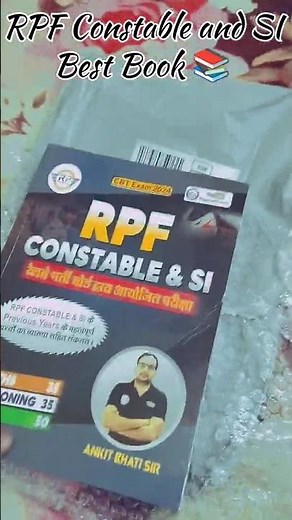 RPF CONSTABLE AND SI BEST 📚 By RWA Team❤|ANKITBHATI| #rpf #ssc #books #shorts #motivation #rwa #gk