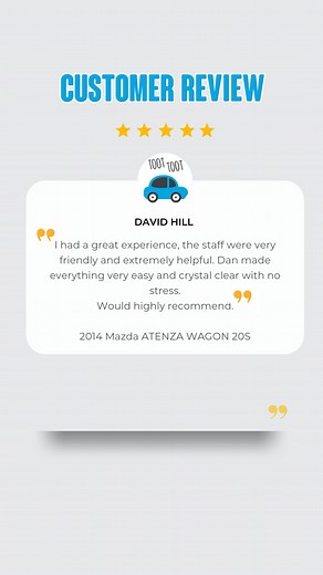THANKS David for your review! | Taylormade Motors | Facebook