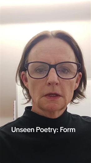 Understanding Unseen Poetry Form