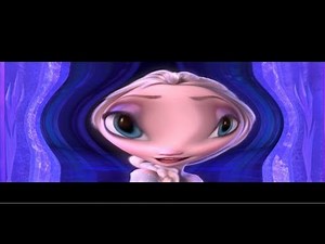 "let it go" but every "go" makes elsa fatter and the pitch lower