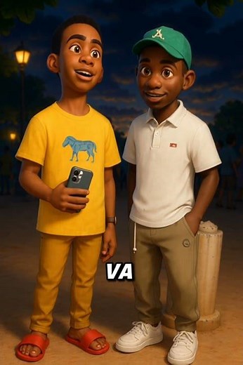 🎬 Title:"French Conversation at a Paris Café | Cartoon Dialogue for Beginners 🇫🇷☕"