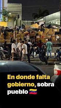 Where government fails, the people prevail 🇻🇪