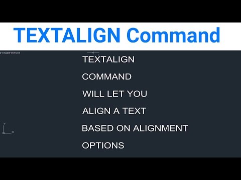 TEXTALIGN Command