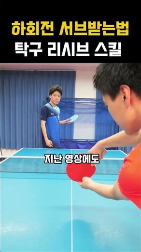 How to Receive a Downspin Serve | Table Tennis Receiving Skills #tabletennis