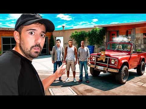 Encontré la CASA de FRANKLIN,MICHAEL Y TREVOR de GTA 5 en la VIDA REAL
