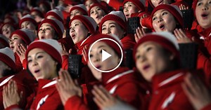North Korea’s Cheerleader ‘Army’