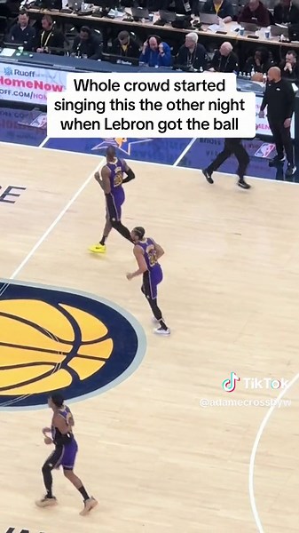 The Memorable Moment: Lebron James and the Singing Crowd