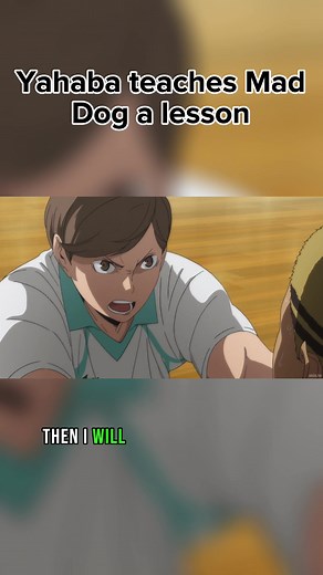 Yahaba Teaches Mad Dog a Lesson in Haikyuu!! Animations