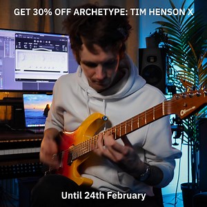 Get 30% off Archetype: Tim Henson X with updated features! This if the perfect plugin for players searching for modern guitar tones 🎸 | Neural DSP