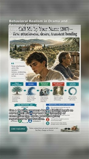 Call Me by Your Name (2017) — first attachment, desire, transient bonding