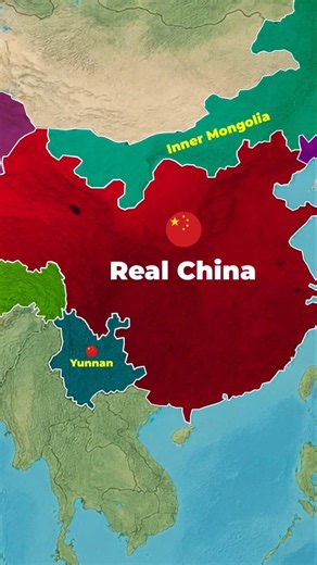 China Wasn't Always This Big 😳