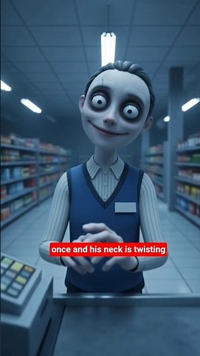 Trapped in the 3AM Infinite Store! (Anime Horror) #3am #scary #AnimeHorror