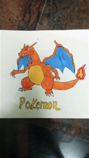 how to draw Charizard