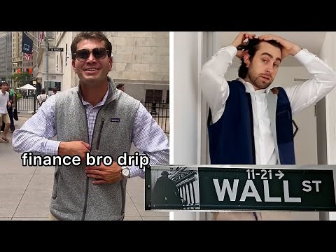 How to Look Like a Finance Bro
