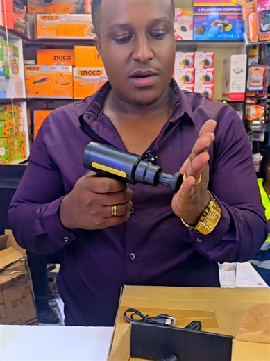 Replying to @dee.beckham95 💥 RELAX YOUR MUSCLES LIKE A PRO! 💥 Introducing the Powerful Massage Gun now going for ONLY Ksh 1,800! 🔥🔥 After a long day of work, gym, or travel, this portable cordless massage gun is exactly what your body needs. Say goodbye to muscle tension and soreness! 🙌 ✨ Key Features: ✔ Multiple Speed Levels (up to 4000 RPM) – adjust from gentle relaxation to deep tissue massage ✔ 4 Interchangeable Massage Heads – ball, fork, bullet & flat for targeted muscle relief ✔ Powe