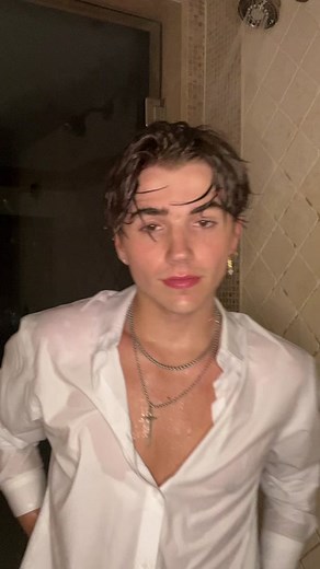 when you realize you just got in a shower fully clothed for a tik tok trend