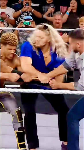 Saints better keep his head on a swivel 😬 #WWENXT #WWERaw | WWE Clip Entertainment