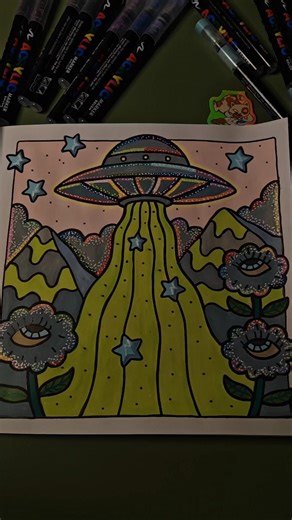 Stranger Things Coloring Page | Hawkins Mystery Art