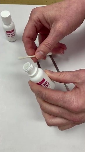 How to Test for Nickel using Nickel Alert® (DMG nickel spot test)