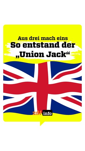 ZDFinfo on Instagram: "Australien hat sie, Neuseeland auch, sowie Fidschi oder Tuvalu – sie alle tragen den „Union Jack" in ihrer Flagge, die Flagge des Vereinigten Königreichs. 🇬🇧 Seit dem Act of Union, heute vor 225 Jahren, existiert sie in ihrer heutigen Form. Da einigten sich England, Schottland und Irland auf eine gemeinsame Flagge. Die drei Kreuze repräsentieren die Schutzheiligen der beteiligten Länder: St. George (England), St. Andrew (Schottland) und St. Patrick (Irland). Der walisisc