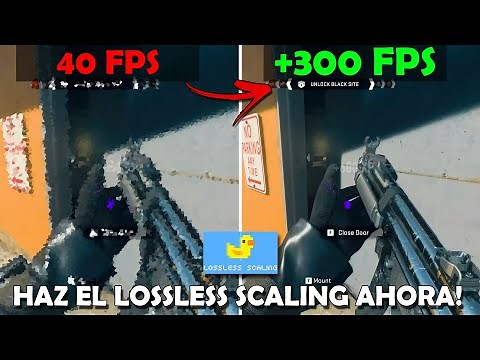 🚀 AUMENTA tus FPS y VE los JUEGOS en 4K con ESTE PROGRAMA 🚀 (Lossless Scaling)