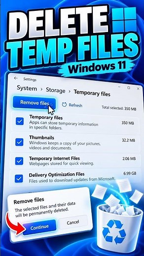 How to Delete Temporary Files in Windows 11