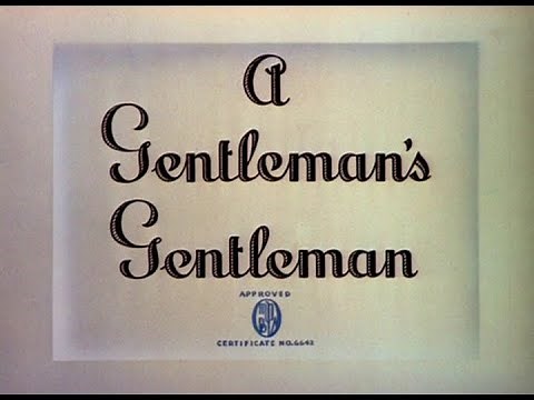 Mickey Mouse E111 A Gentleman's Gentleman (1941) HD