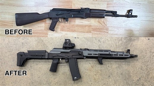 AK过度升级 Arsenal SAM5（SureShot USA Mk-3 底盘）