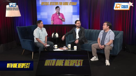 With Due Respect | December 28, 2025 Mawalang galang sa inyo! Abangan tuwing Linggo ang programang, "With Due Respect"! Kwentuhan tungkol sa mga bigating issues na pinagdadaanan ng ating bayan at mga kabayan. Kasama ang Team Pinas! Atty. Dino De Leon, Prof. Cleve Arguelles, Dr. Robin Garcia, Youth Advocate Carlo Flores at Prof. Richard Heydarian! Tuwing Linggo, 1:30PM sa PRTV Prime Media, DZMM Radyo Patrol 630 at FM Radio Regional Stations nationwide! Like, comment and subscribe to our YouTube C