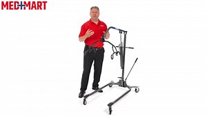 Manual Hydraulic Patient Lift By Medline