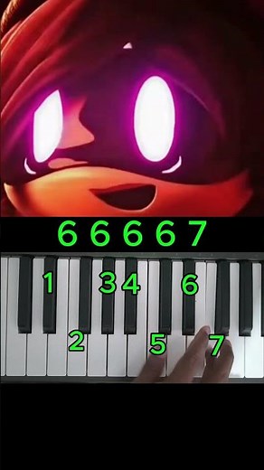 Keep Up Odetari Easy Piano Tutorial #shorts #piano #tutorial #keepup