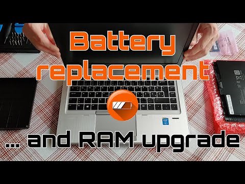 HP EliteBook Folio 9480M - Upgrading RAM & Battery Replacement