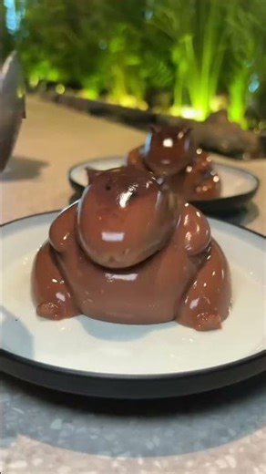 ✅Very Cute!! It’s a pudding shaped like a capybara. #capybara #shorts #pudding #japan #japanesefood