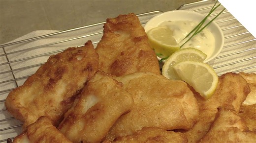 Simple homemade beer batter fish recipe - perfect for fish and chips - thin, crispy batter