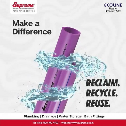 Supreme’s Ecoline Pipes