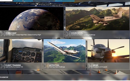 微软飞行模拟2020 全程自动起飞降落 教程